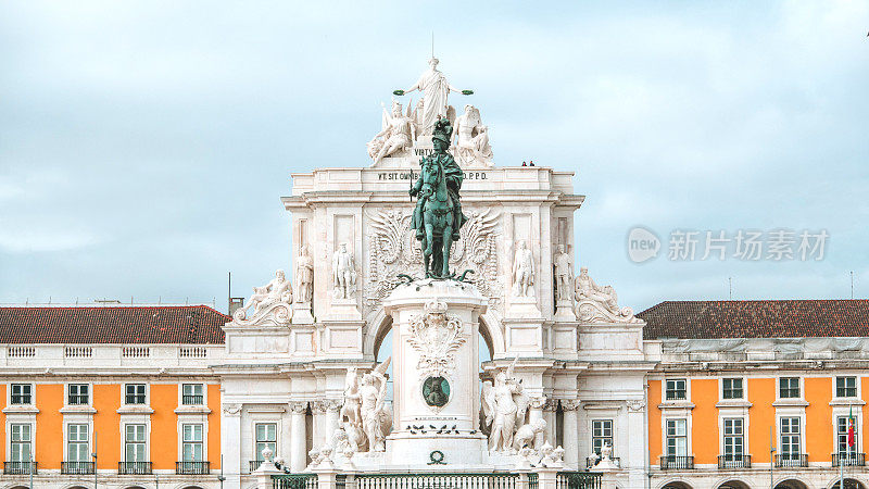 Praça do Comércio，里斯本，葡萄牙